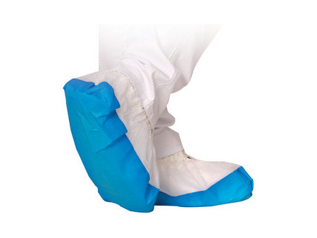 HYGOSTAR Surchaussure en PP SAFE HYGOSTAR, blanc/bleu