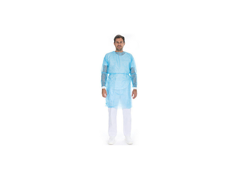 HYGOSTAR Sur-blouse en PP pour visiteurs/patients/personnel