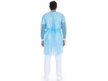 HYGOSTAR Sur-blouse en PP pour visiteurs/patients/personnel