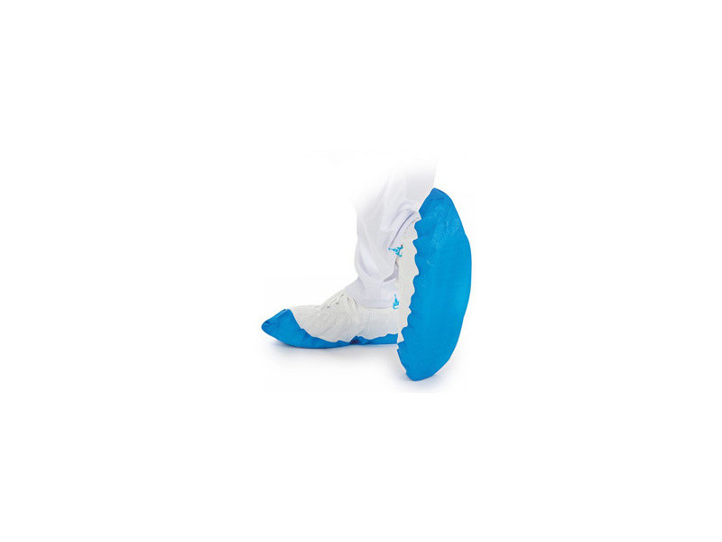 HYGOSTAR Surchaussure PP 'HYGOMAT' avec semelle PE-C, blanc/
