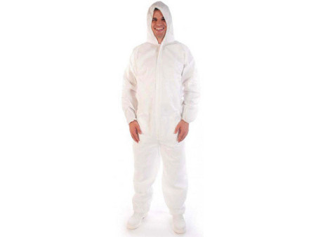 HYGOSTAR Combinaison type 5B+6B, XXL, microporous, blanc