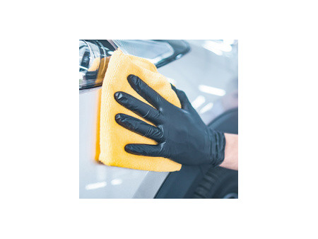 HYGONORM Gant nitrile SAFE FIT, M, sans poudre, bleu