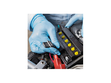 HYGONORM Gant nitrile SAFE FIT, L, sans poudre, noir