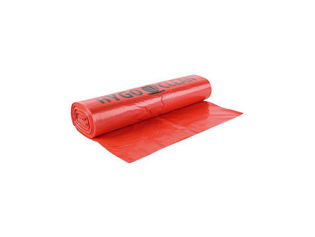 HYGOCLEAN Sac poubelle LDPE, 120 L, 45 microns, noir