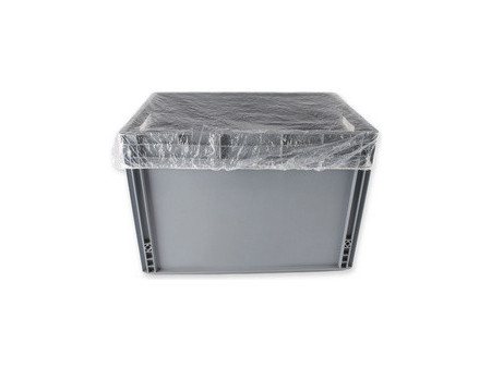 HYGOSTAR Housse de protection LDPE, 750 x 700 mm, bleu