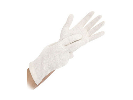 HYGONORM Gant en coton Nature, L, naturel