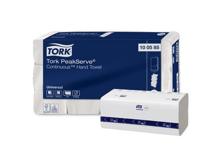 TORK PeakServe Essuie-mains continu, 201 x 225 mm, blanc