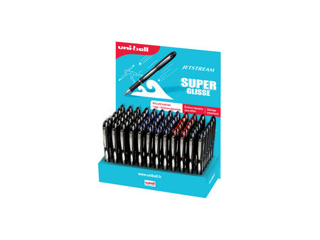 uni-ball Stylo roller encre JETSTREAM SX210,présentoir de 72