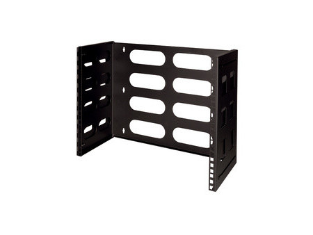 LogiLink Support mural 19', 2 U, noir (RAL9003)
