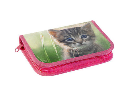 EBERHARD FABER Étui scolaire Chaton, 42 pièces
