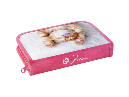 EBERHARD FABER Étui scolaire Chaton, 42 pièces