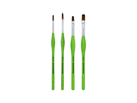 EBERHARD FABER Set de pinceaux synthétiques GREEN WINNER
