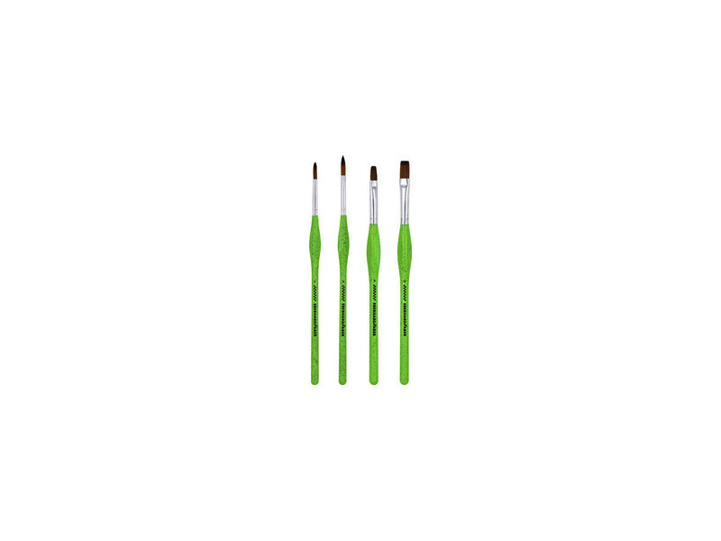 EBERHARD FABER Set de pinceaux synthétiques GREEN WINNER