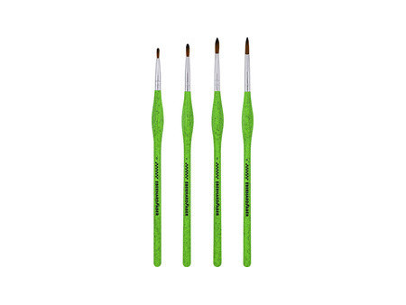 EBERHARD FABER Set de pinceaux synthétiques GREEN WINNER