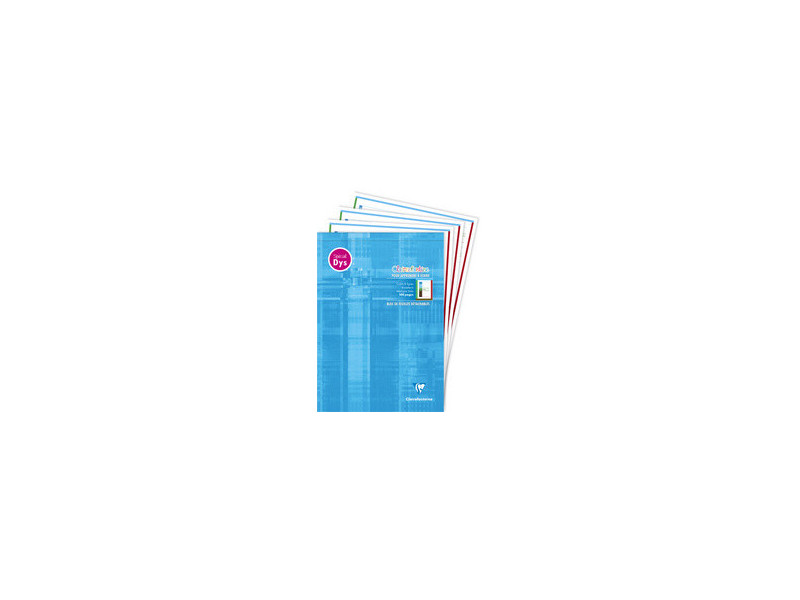 Clairefontaine Bloc de feuilles DYS, A4, 100 pages