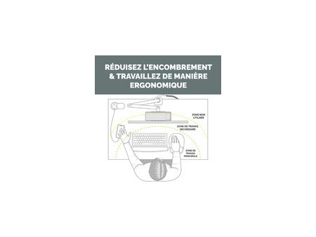 Fellowes Cube multiprise Power Cube, type E, blanc