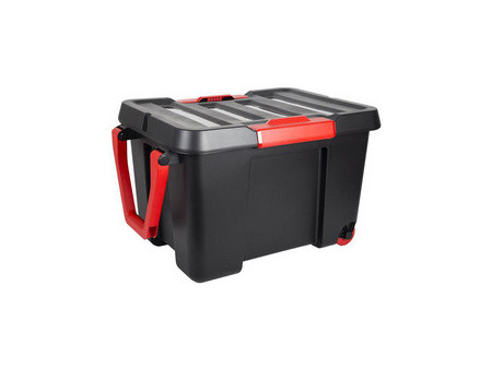 EDA Boîte de rangement STOCK'R, 120 litres, noir