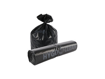 HYGOCLEAN Sac poubelle LDPE Light, 120 L, 40 microns, jaune