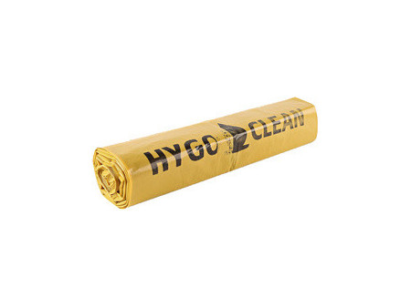 HYGOCLEAN Sac poubelle LDPE Light, 240 L, 40 microns, noir
