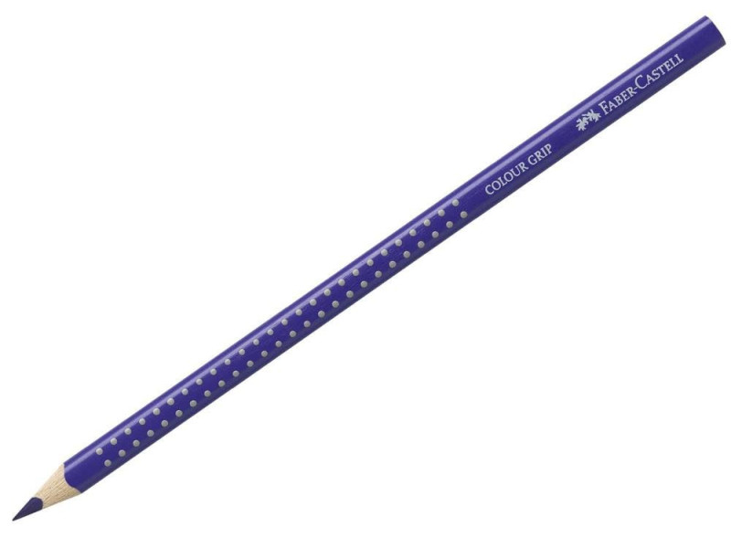FABER-CASTELL Crayon de couleur Colour GRIP, prune