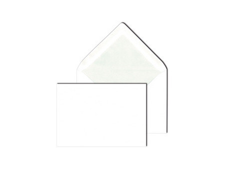 MAILmedia Enveloppe, rembourrage de soie, B6, blanc