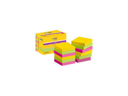 Post-it Bloc-note super sticky notes, 47,6 x 47,6 mm