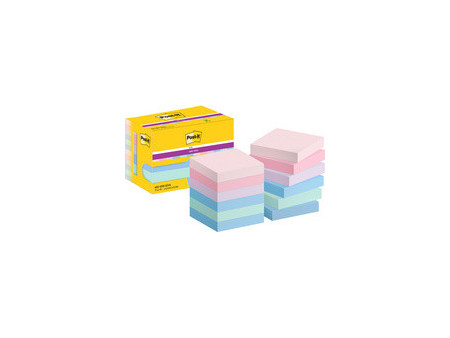 Post-it Bloc-note super sticky notes, 47,6 x 47,6 mm
