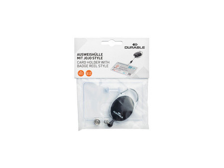 DURABLE Porte-badge avec enrouleur STYLE pour 1 badge