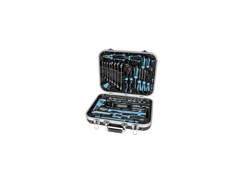 QUANTOOL Jeu d'outils, mallette de 120 pièces