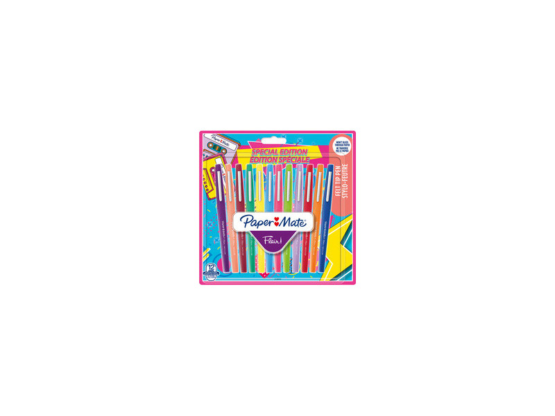 Paper:Mate Stylo feutre Flair RETRO, étui de 16