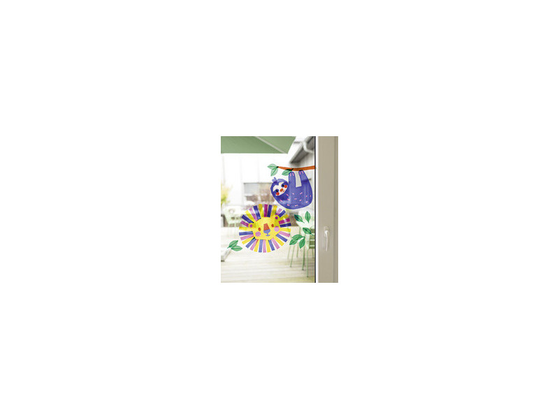 folia Feuille transparente pour vitrail, 230 x 330 mm