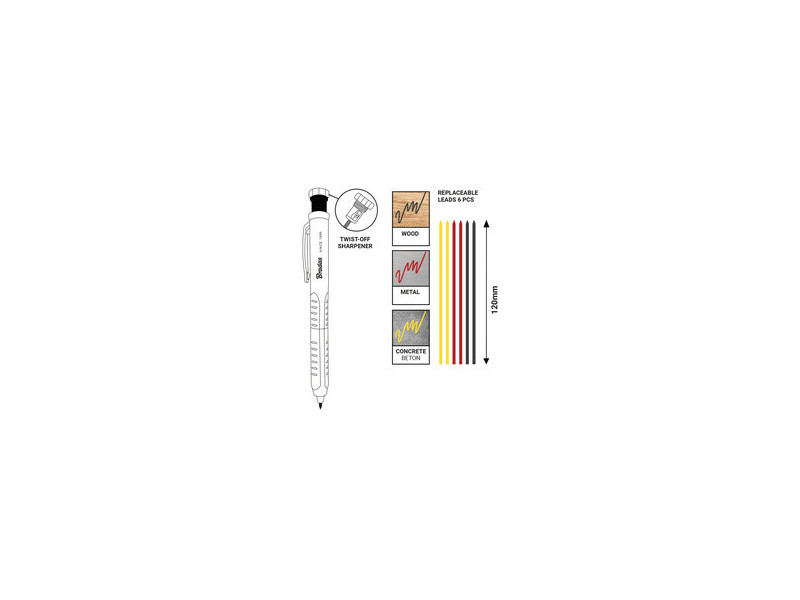 Bradas Marqueur pour trou de forage, largeur de trait: 1 mm