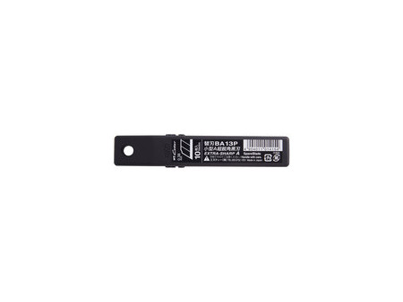 NT Lames de rechange BA-53P pour cutter, 9 mm, noir