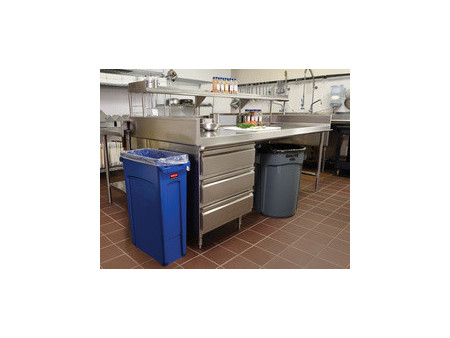 Rubbermaid Socle pour container BRUTE, noir