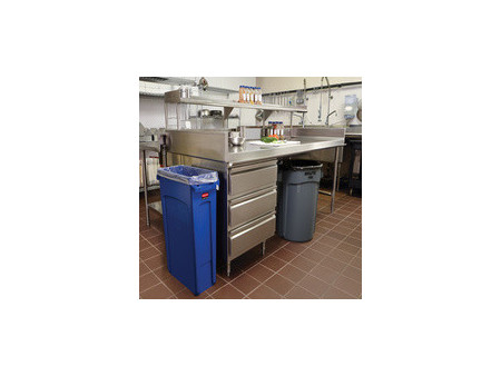 Rubbermaid Socle pour container BRUTE, noir