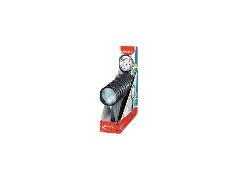 Maped Loupe avec poignée, rond, diamètre: 75 mm,