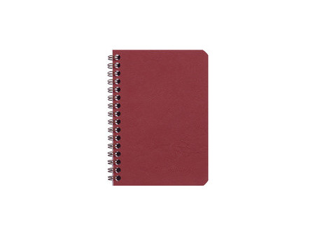 Clairefontaine Carnet à spirale NOMADDICT, 90 x 140 mm,rouge