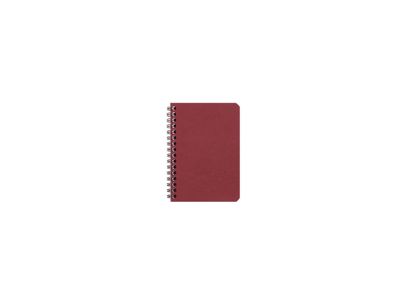 Clairefontaine Carnet à spirale NOMADDICT, 90 x 140 mm,rouge