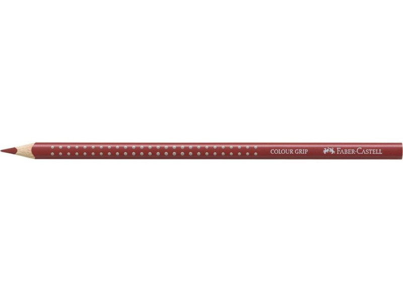 FABER-CASTELL Crayon de couleur Colour GRIP marron châtaigne