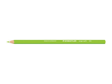 STAEDTLER Crayon de couleur ergosoft, bleu