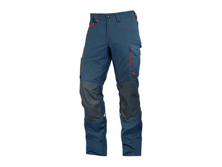 uvex Pantalon cargo regular fit suXXeed, bleu nuit,taille 52