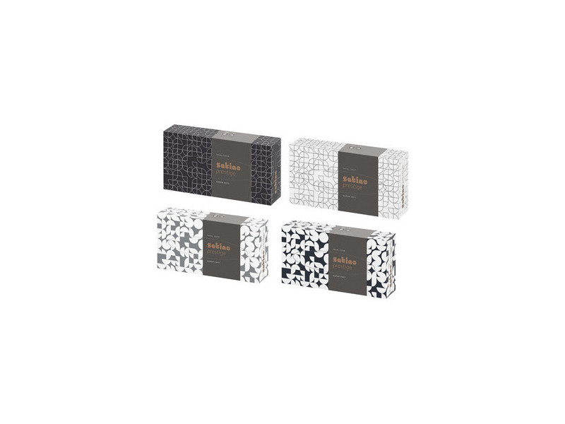 satino by wepa Mouchoirs Prestige, 2 couches, extra blanc