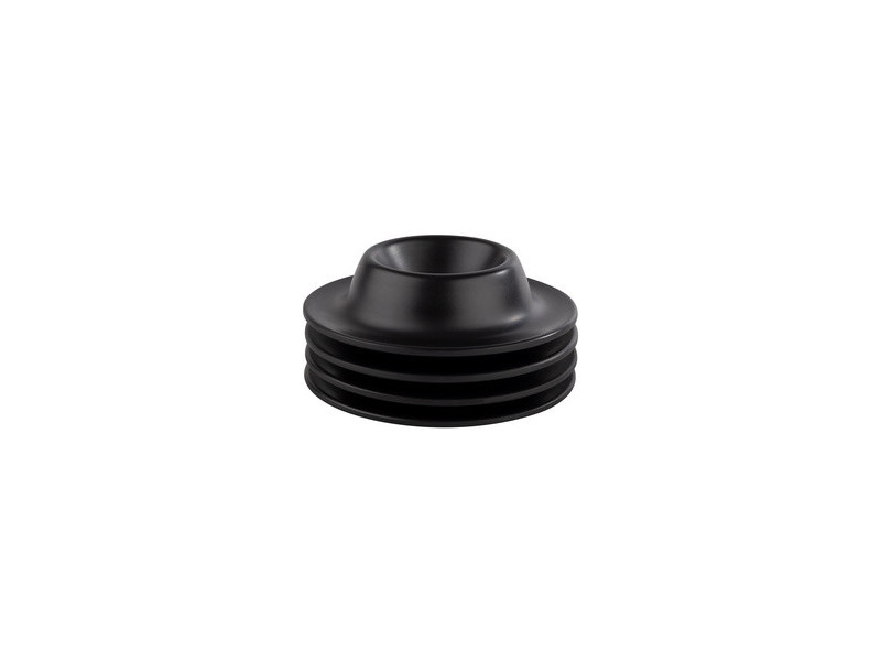 APS Coquetier EGGY, en mélamine, set de 4, noir
