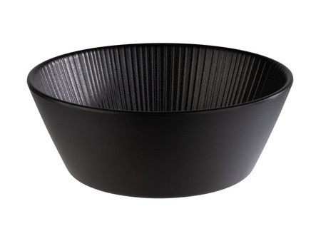 APS Bol NERO, rond, 1,2 litre, noir