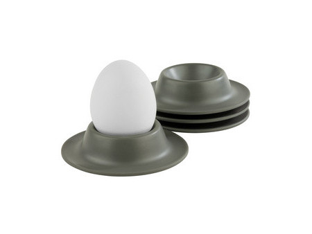 APS Coquetier EGGY, en mélamine, set de 4, gris