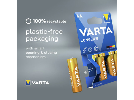 VARTA Pile alcaline 'Longlife' BIG BOX, Mignon (AA)