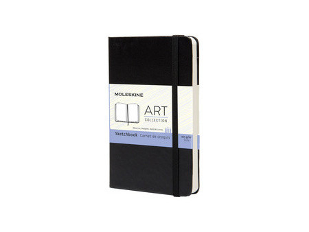MOLESKINE Carnet de croquis, L/A5, 165 g/m2, rigide, bleu