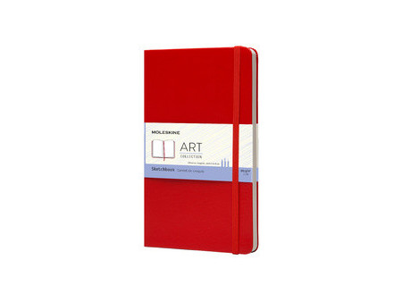 MOLESKINE Carnet de croquis, L/A5, 165 g/m2, rigide, bleu