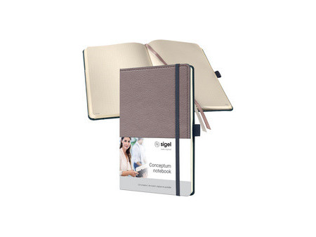 sigel Carnet de notes Conceptum Design Casual, A5, taupe