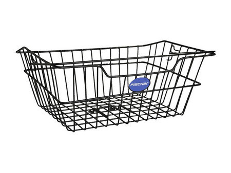 FISCHER Panier pour vélo, noir